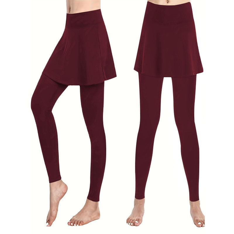 Leggings for women with integrated skirt Lune London
