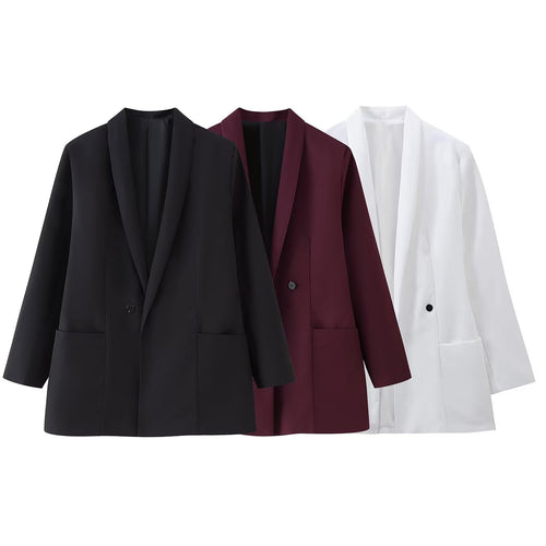 Women Oversized Blazer Elegant Amarae