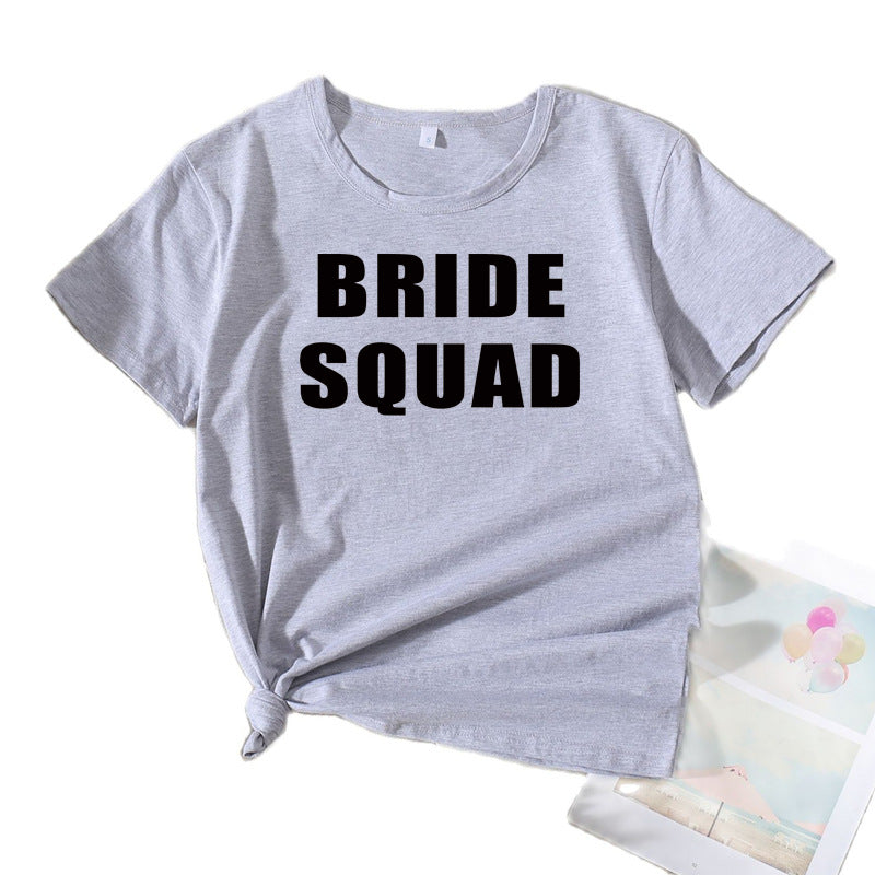 Ladies leisure bridal team T-shirt Lune London