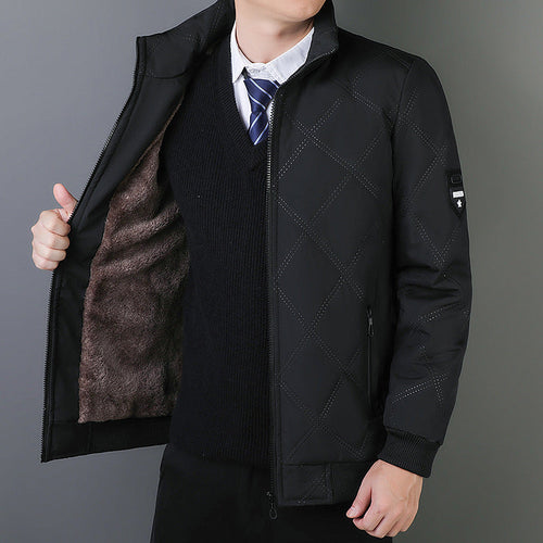 Amarae | Quilted jacket - Regular Fit - Warm lining - Ribbed edge - Zipper