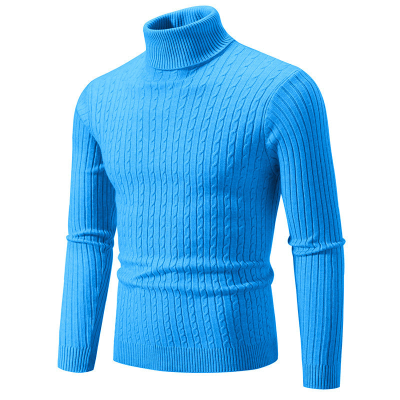 Men's turtleneck sweater in comfortable knit Lune London