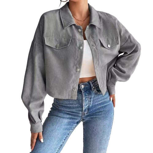 Casual velvet jacket for women Amarae