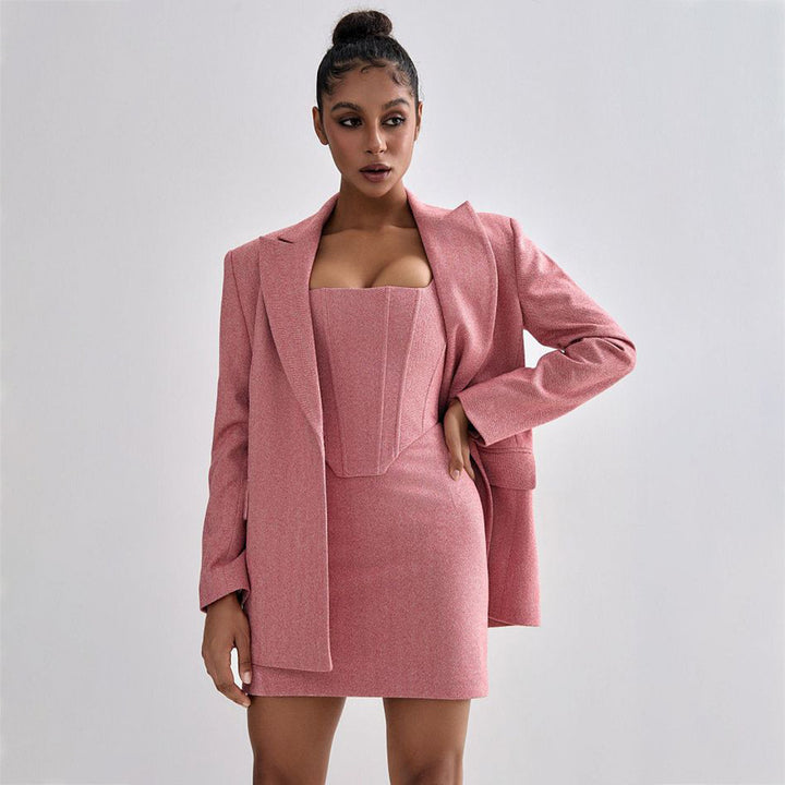 Blazer-dress set for women with a fitted top and a sleek cut Lune London