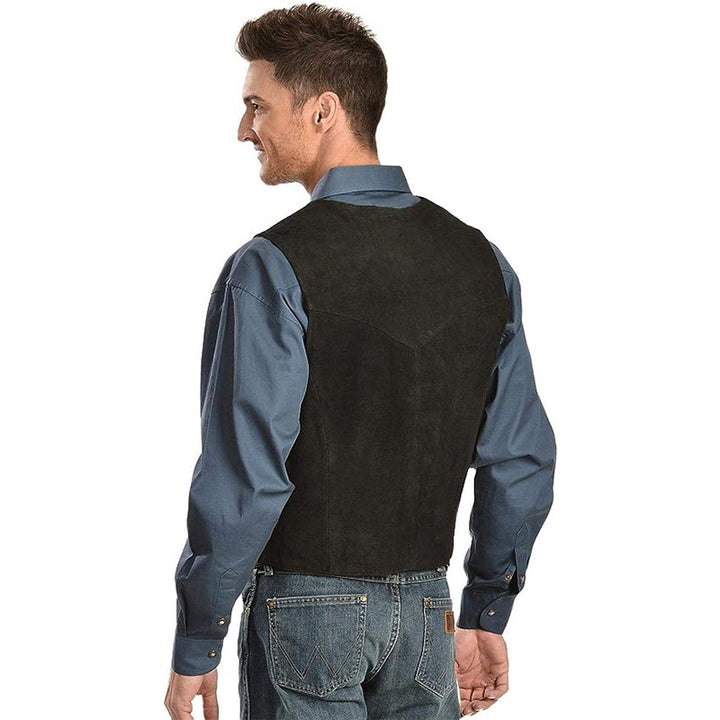 Elegant suede jacket for men with practical pockets and classic fit Lune London