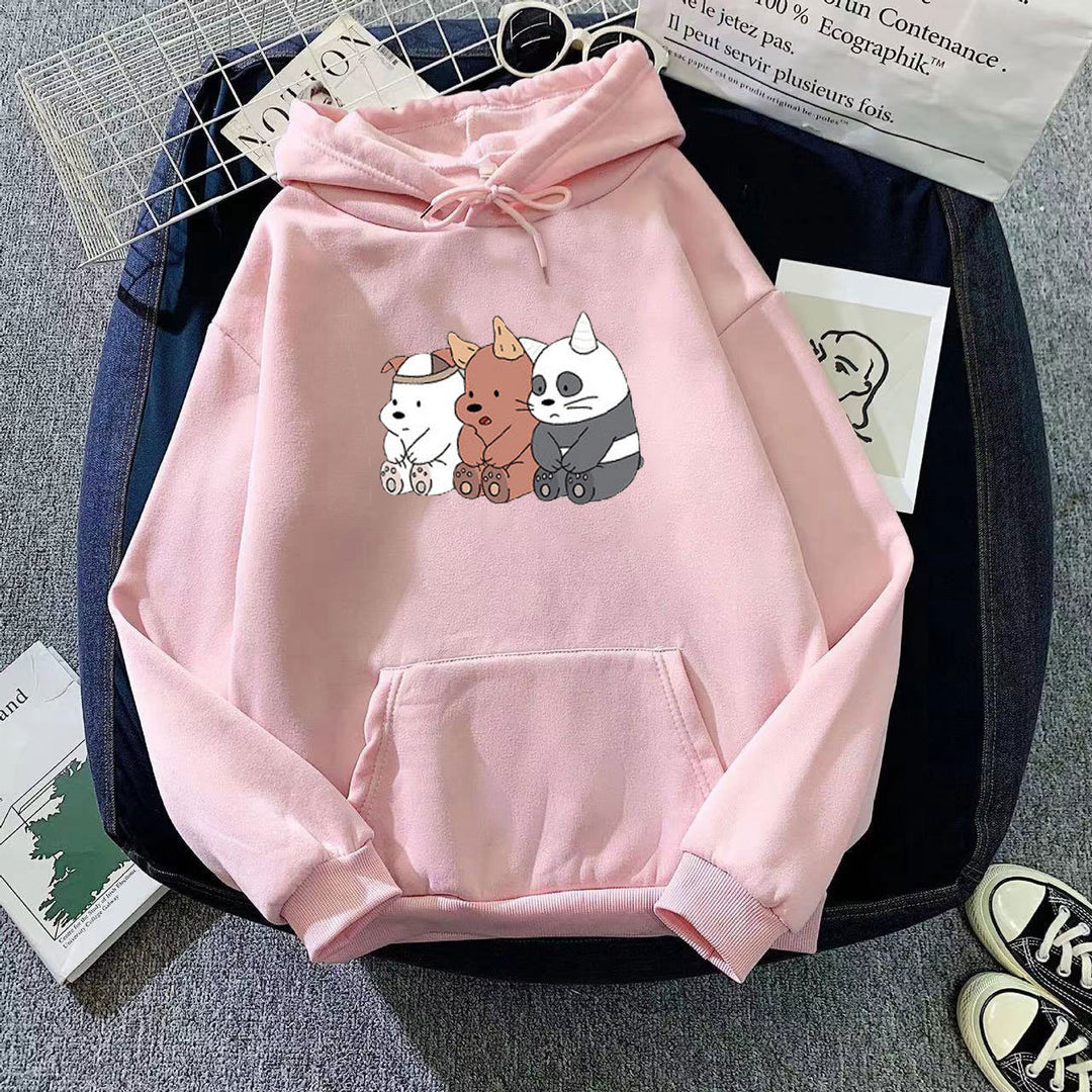 Women's hoodie with cute animal motif Chic & Stil