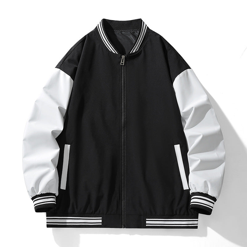 Sporty bomber jacket for women with contrasting sleeves Lune London