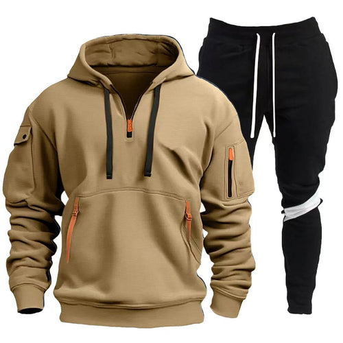 Men's Stylish and Chic Hoodie and Jogging Pants Set