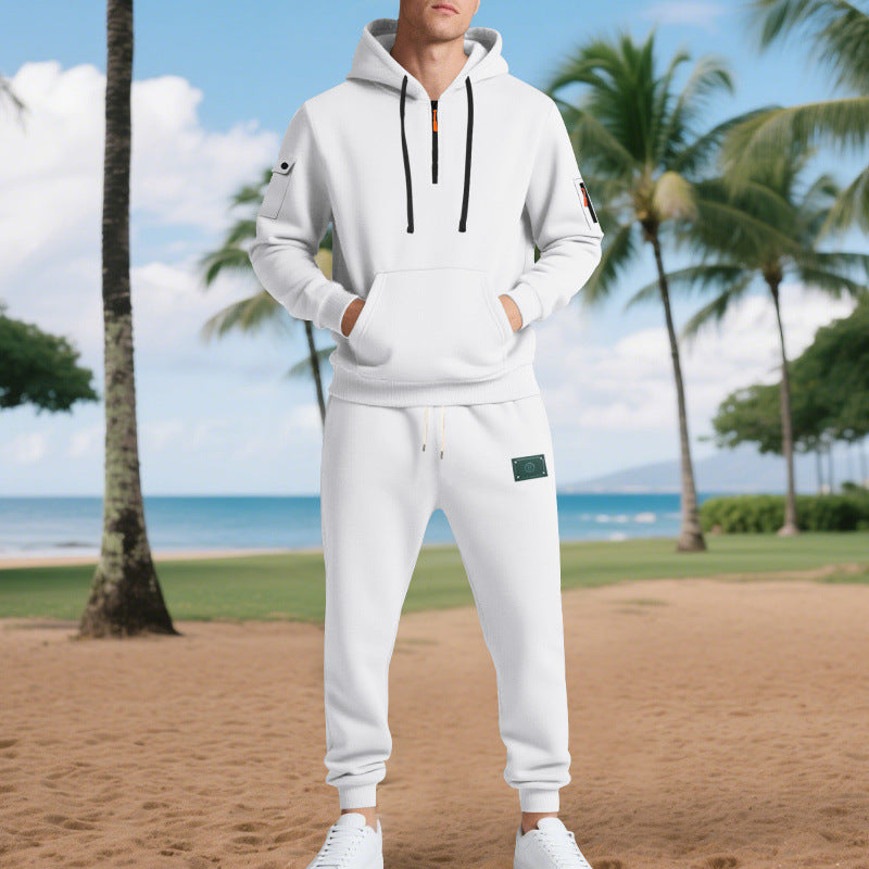 Men's sweatshirt set with practical pockets and drawstring Lune London