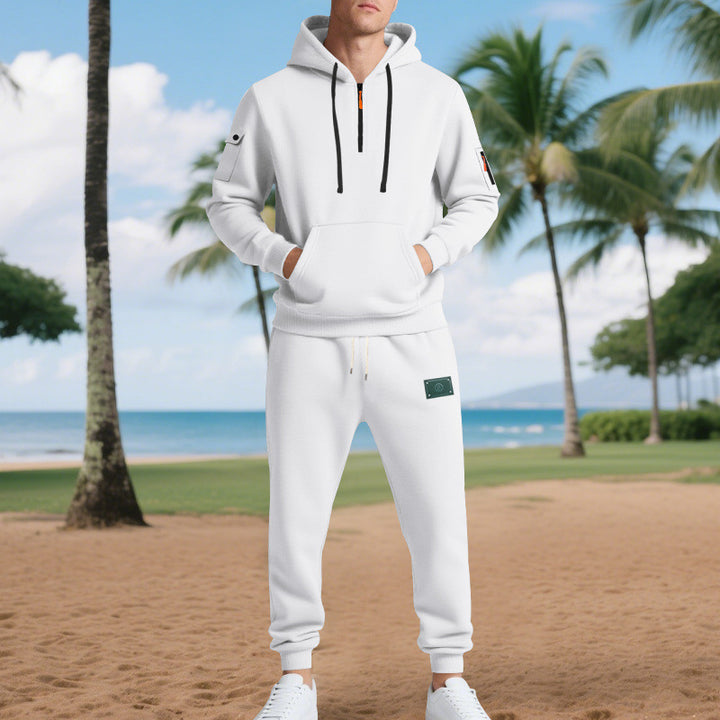Men's sweatshirt set with practical pockets and drawstring Lune London