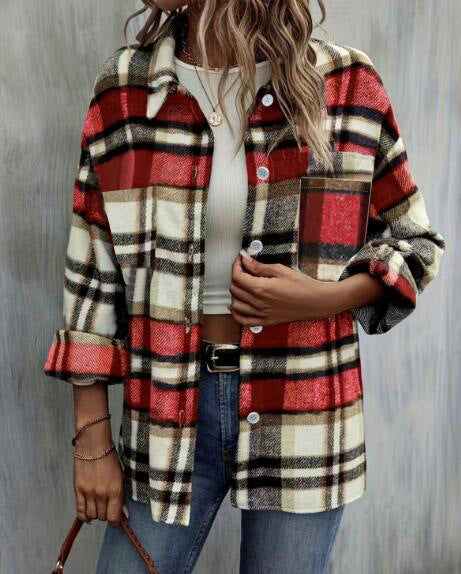 Casual checked shirt for women Lune London