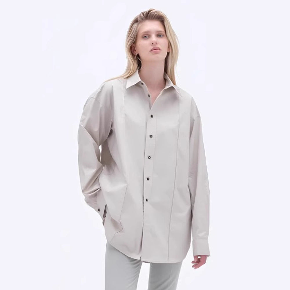 Blouse à manches longues pour femmes avec une coupe moderne et des détails élégants Chic & Stil