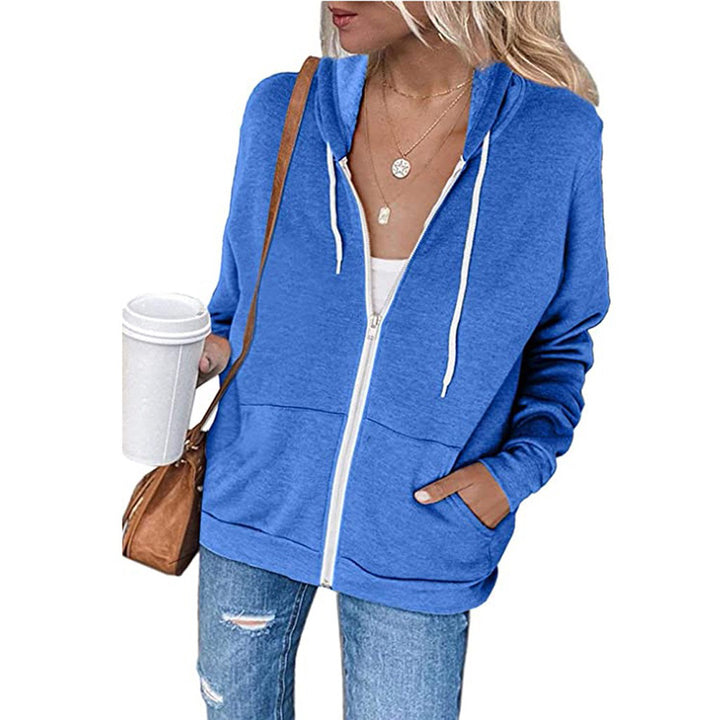 Women's hooded jacket in soft fleece with practical pockets Lune London