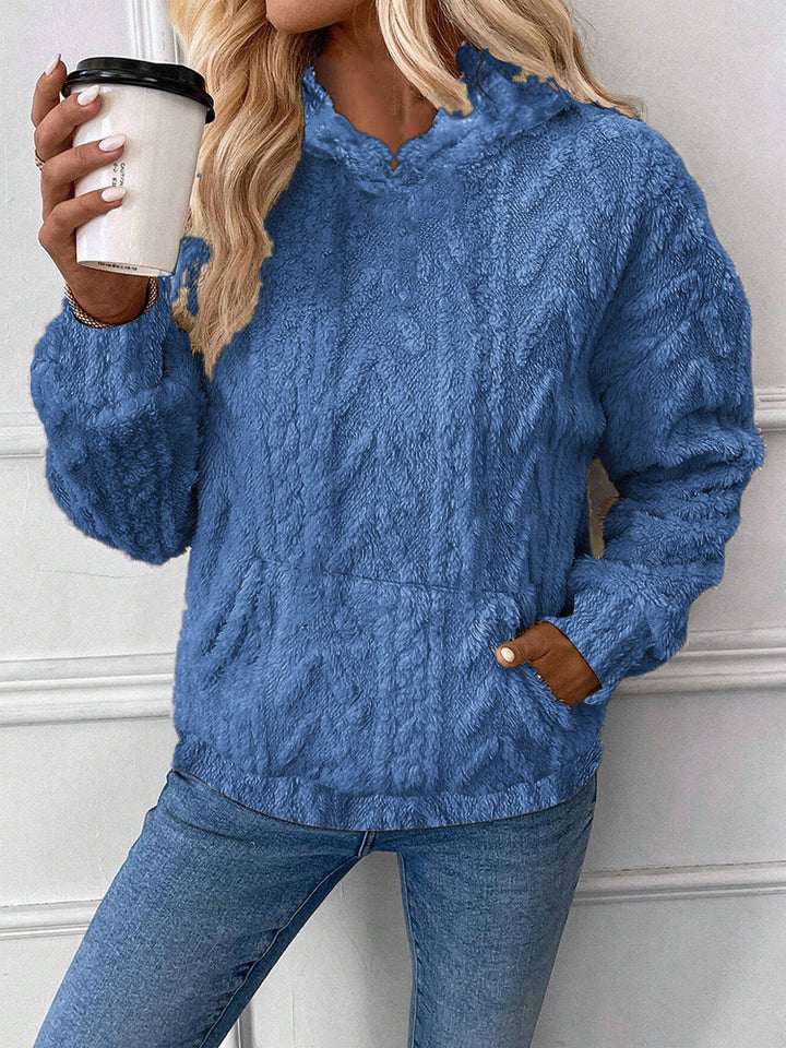 Ladies Soft Hoodie with Kangaroo Pocket Amarae