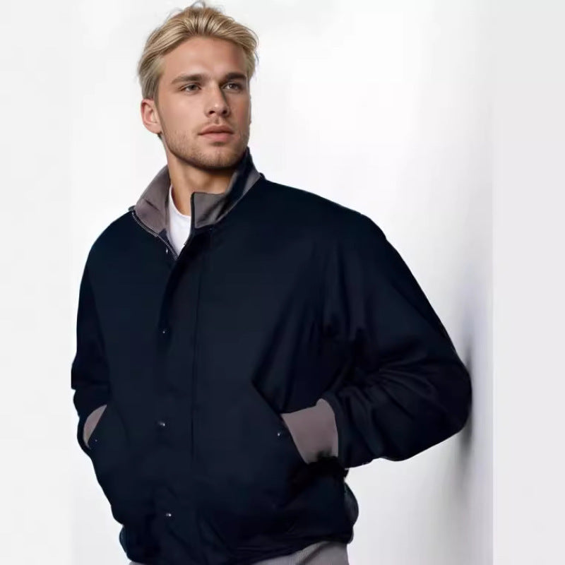 Elegant transition jacket for men with two pockets Amarae