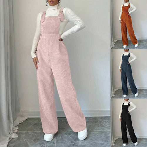 Dames loisirs coupe corduroy combinaison Chic & Stil