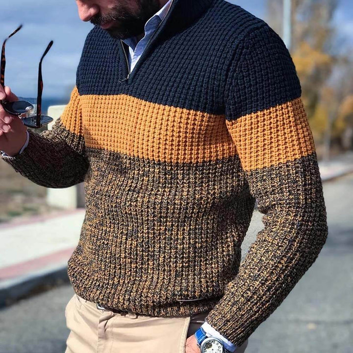 Chic Und Stil | Comfortable Knitted Sweater for Men
