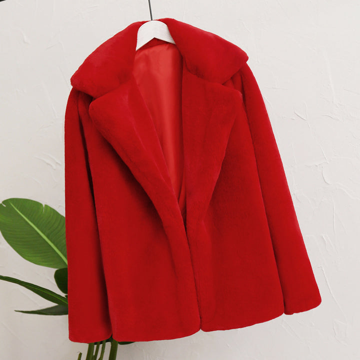 Ladies Flauscher Coat Lune London