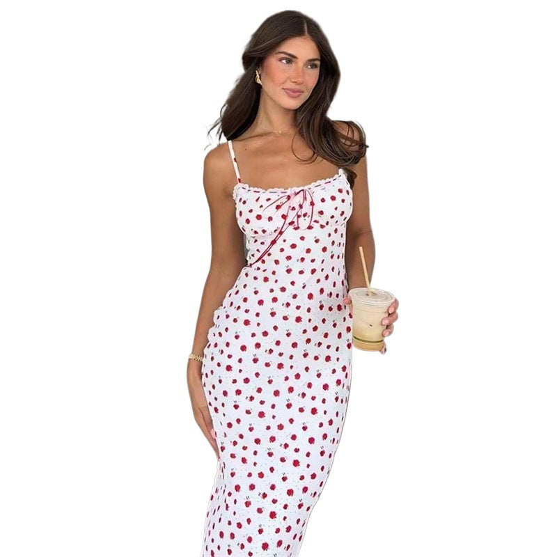 Lune London Floral Maxi Slip Dress for Women