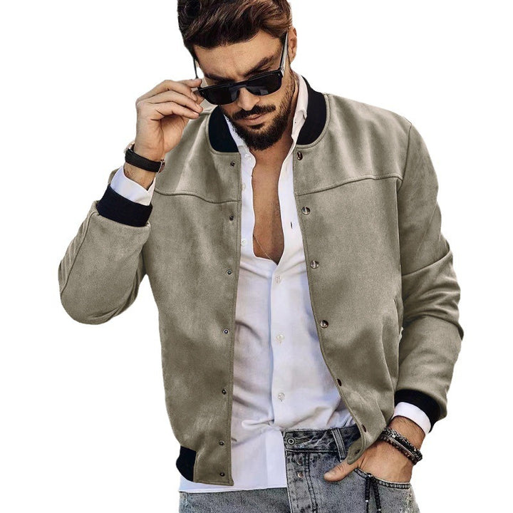 Sporty bomber jacket for men with practical zip pockets Lune London