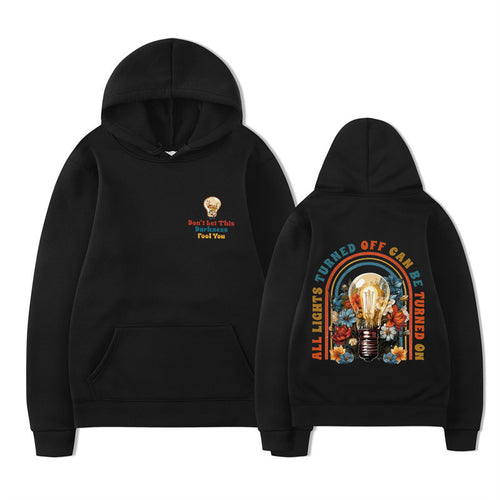 Women's hoodie with colorful design and relaxed fit Amarae