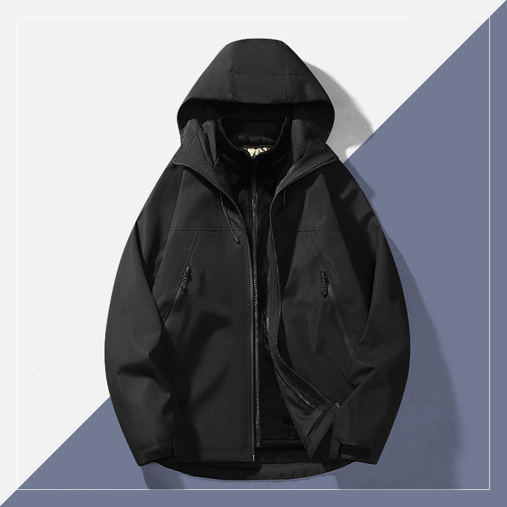 Multifunctional waterproof jacket for men Lune London