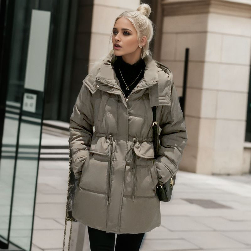 Women's Warm Winter Jacket with Practical Hood Amarae