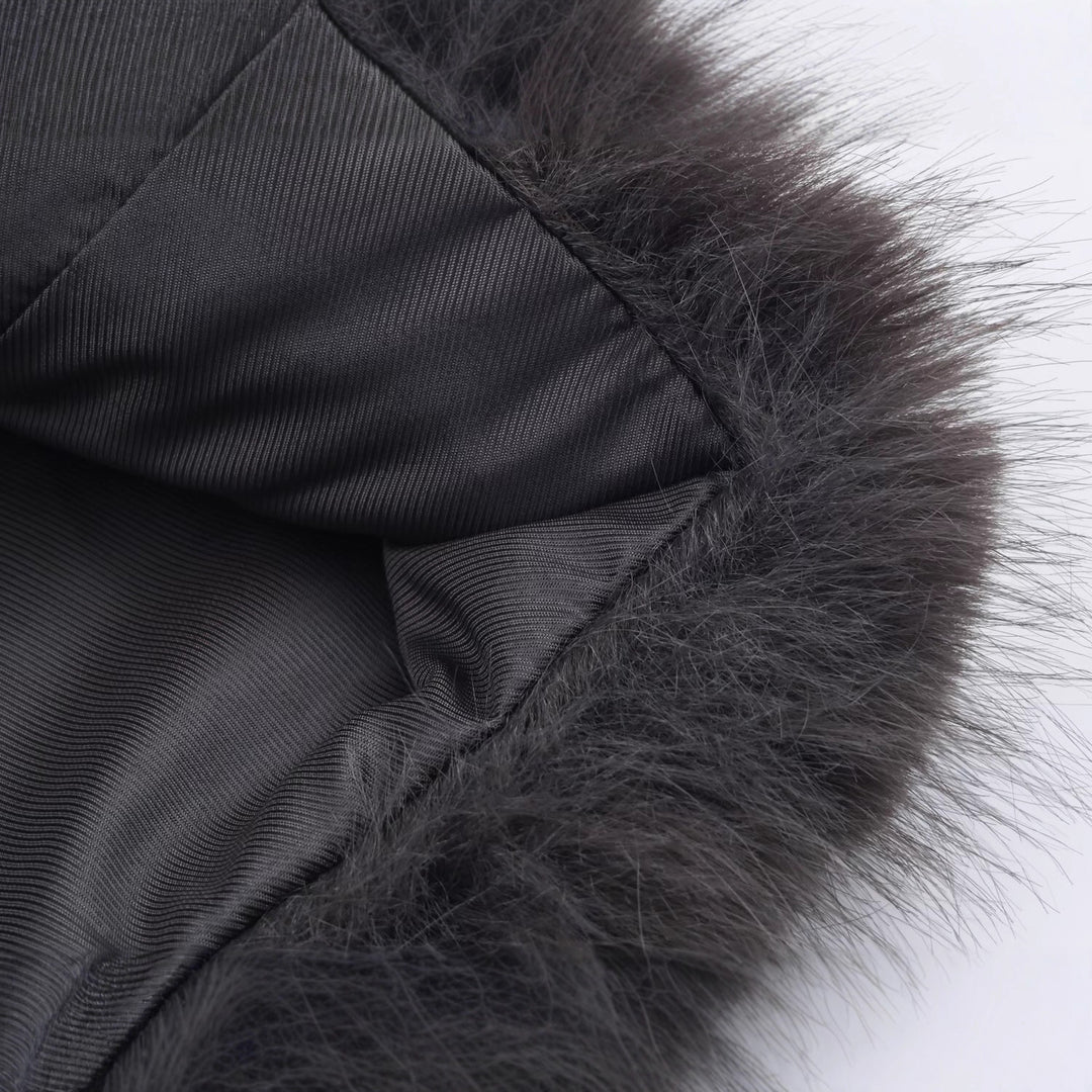 Veste en fausse fourrure à la mode pour femmes Chic & Stil