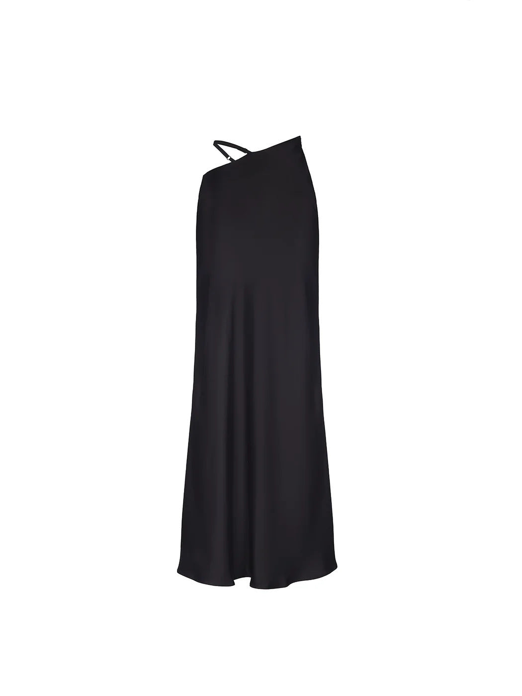 Ladies Elegant Maxi Dress with off-shoulder design and silky finish Lune London