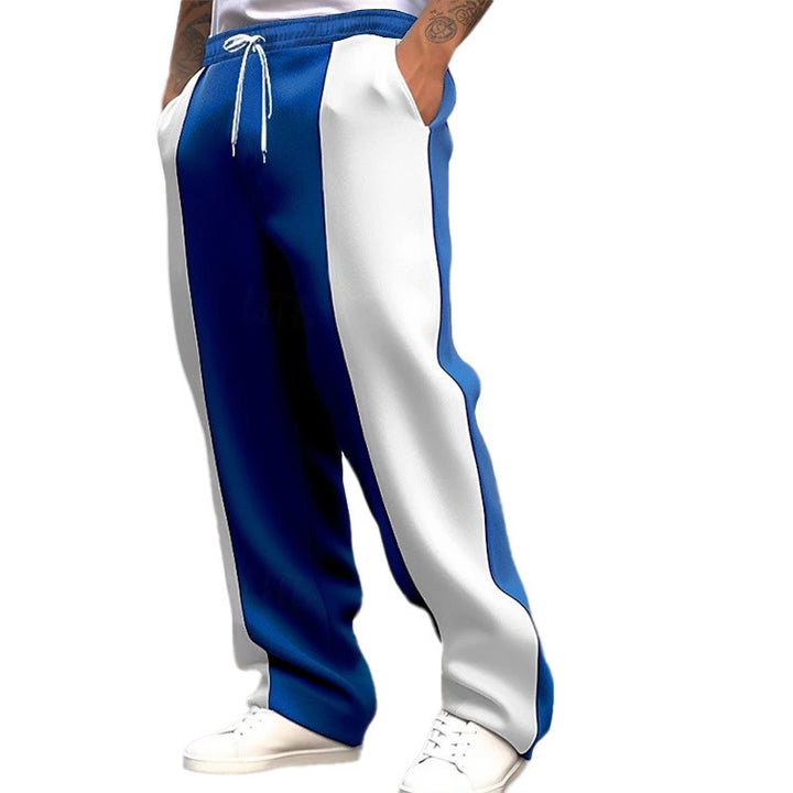 Men's sporty training pants with contrasting details Lune London