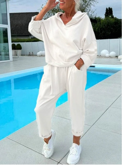 Women's casual hoodie and jogger set Lune London