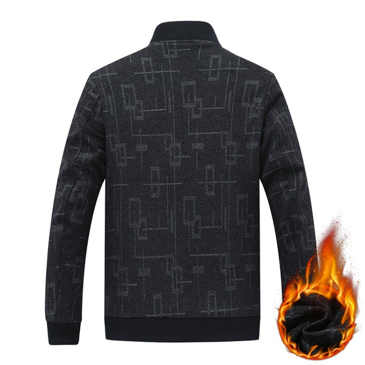 Modern quilted jacket for men with particularly warm inner lining Amarae