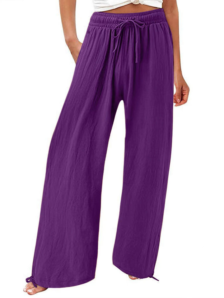 Chic and stylish loose and airy summer pants for women
