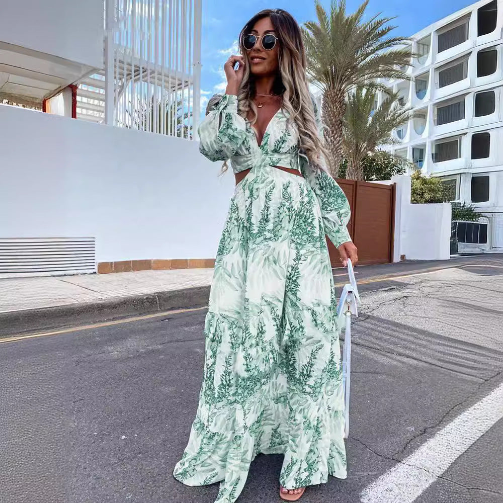 Chic Bohemian Maxi Dress for Women