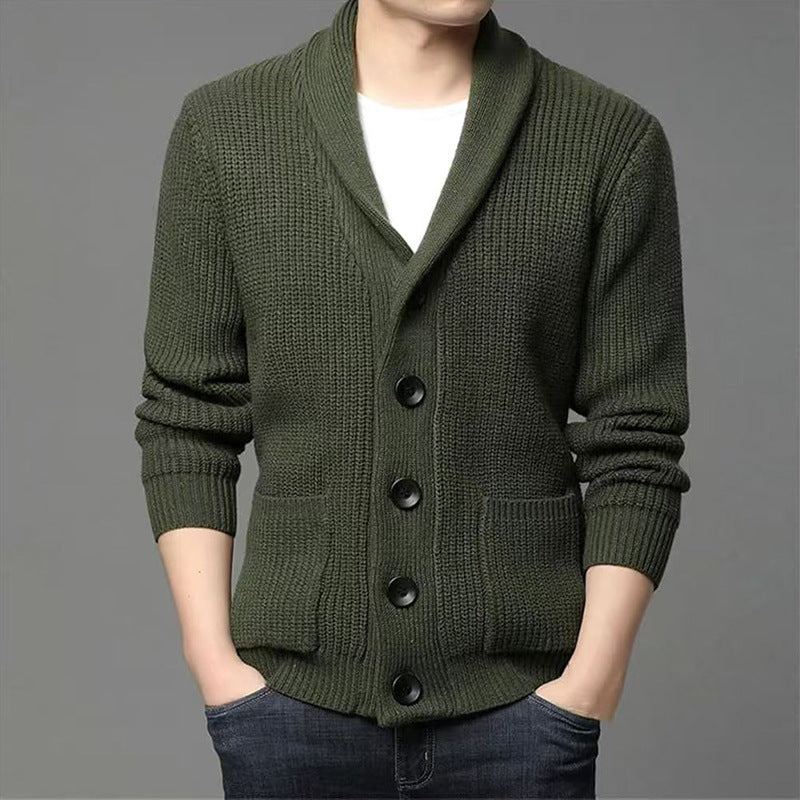 Men's mesh jacket with deep collar and practical pockets Lune London