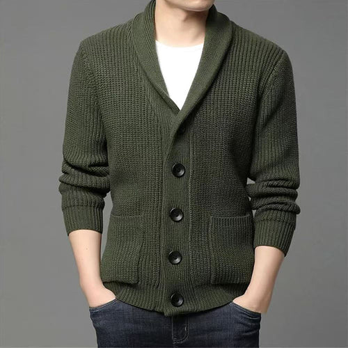 Men's mesh jacket with deep collar and practical pockets Amarae