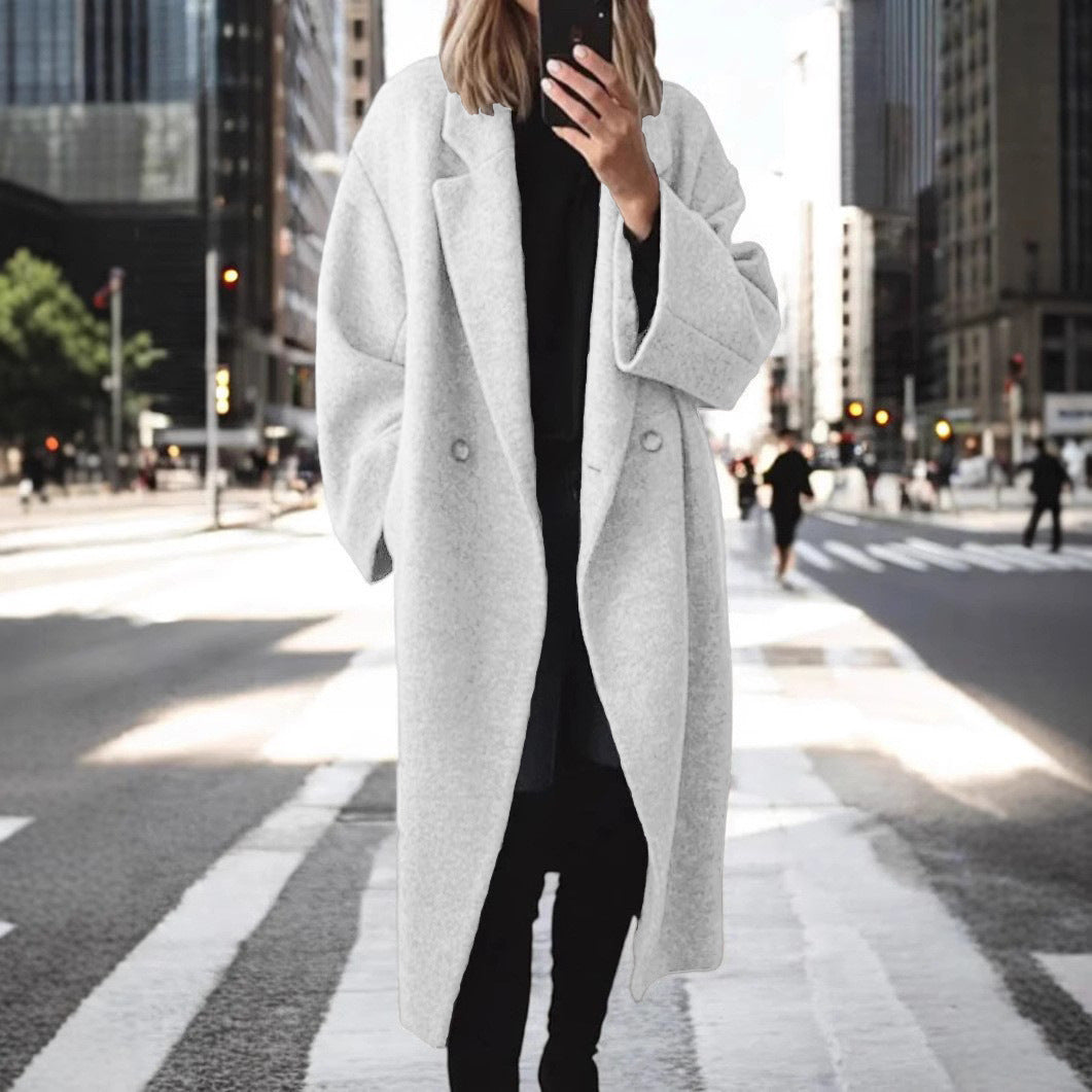 Oversized wool coat Women Amarae