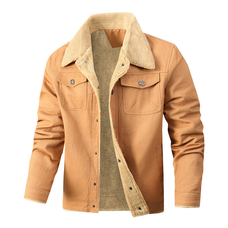 Men's outer jacket with practical collar Lune London