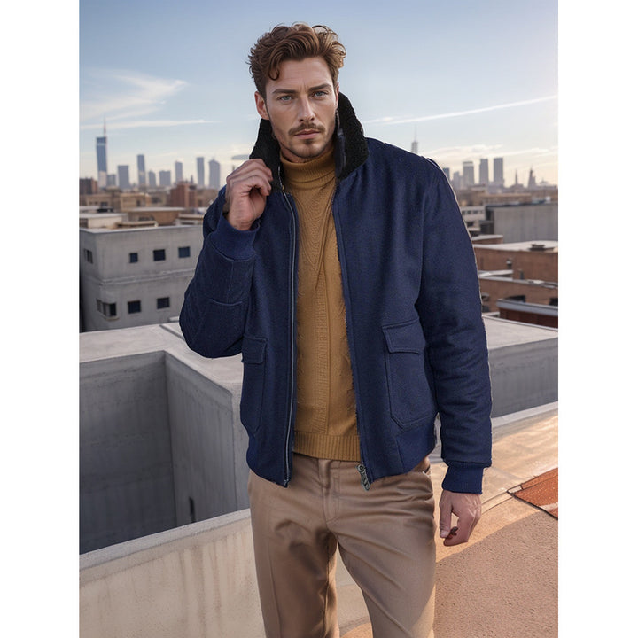 Trendy and warm motorcycle jacket for men Lune London