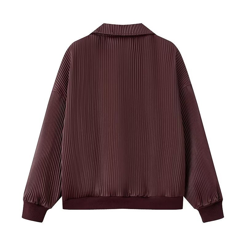 Veste matelassée tendance pour femmes avec un élégant motif à côtes Lune London