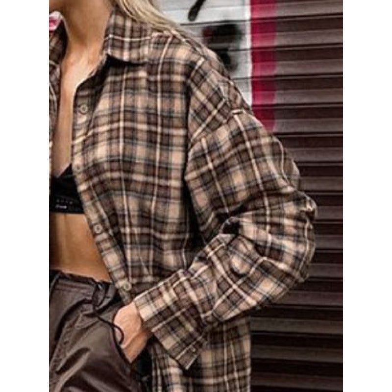 Lune London oversized checkered shirt