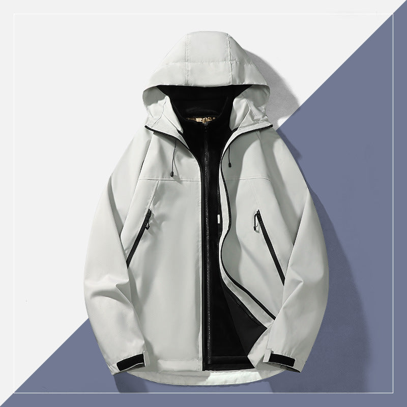 Multifunctional waterproof jacket for men Lune London