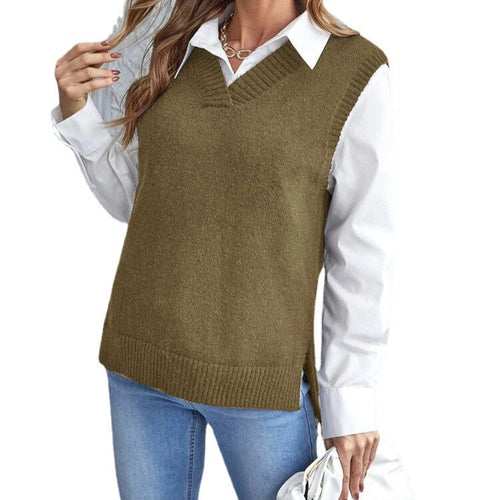 Ladies Elegant Knitted Vest Amarae