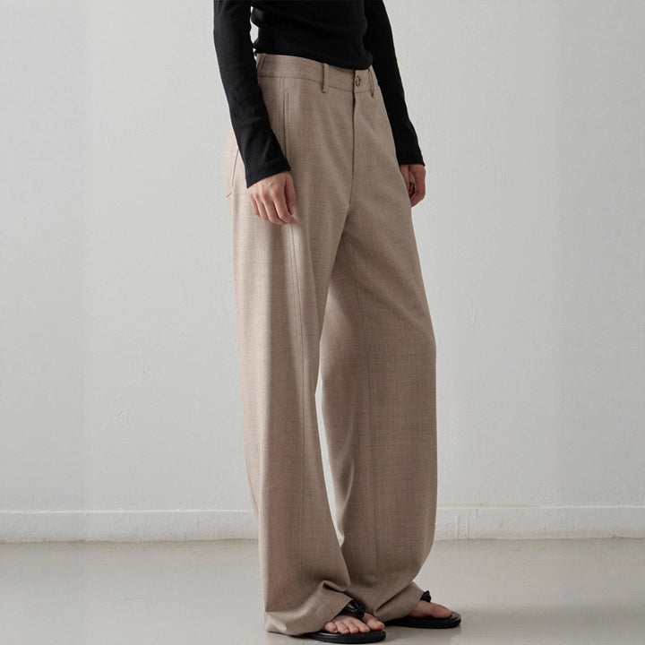 Pantalons de costume larges et élégants pour dames Chic & Stil