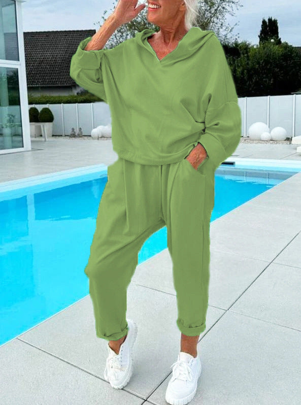 Women's casual hoodie and jogger set Lune London
