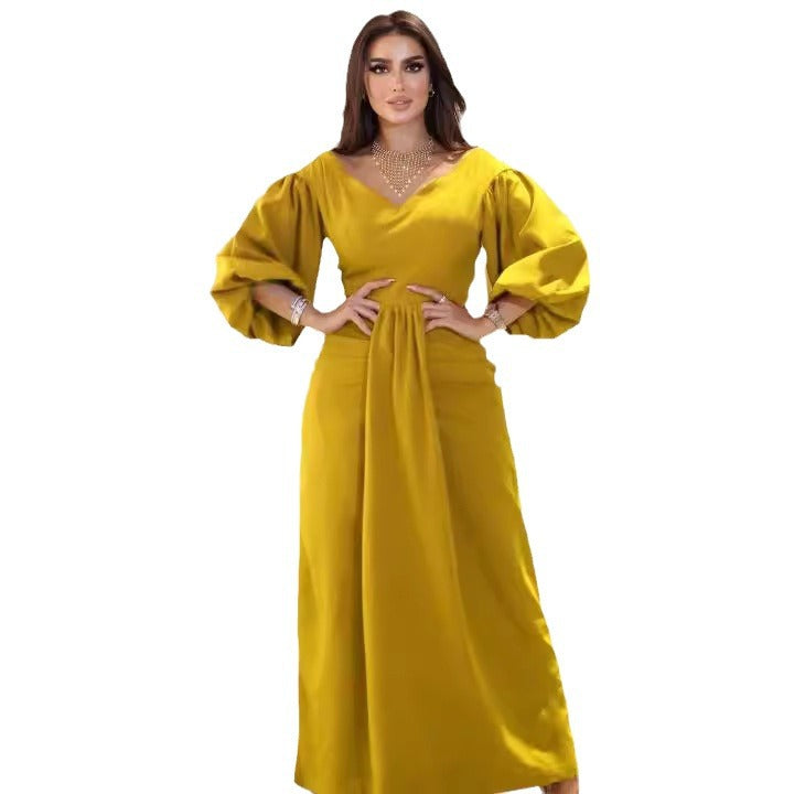 Evening dress for women with voluminous sleeves Lune London