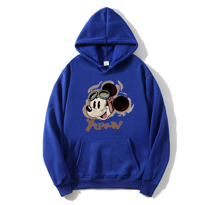 Women's hoodie with creative Mickey Mouse design Chic & Stil