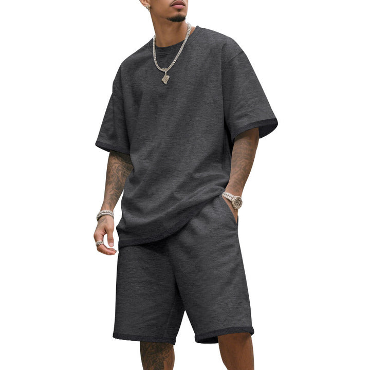 Men's Casual Training T-Shirt and Shorts Set Lune London
