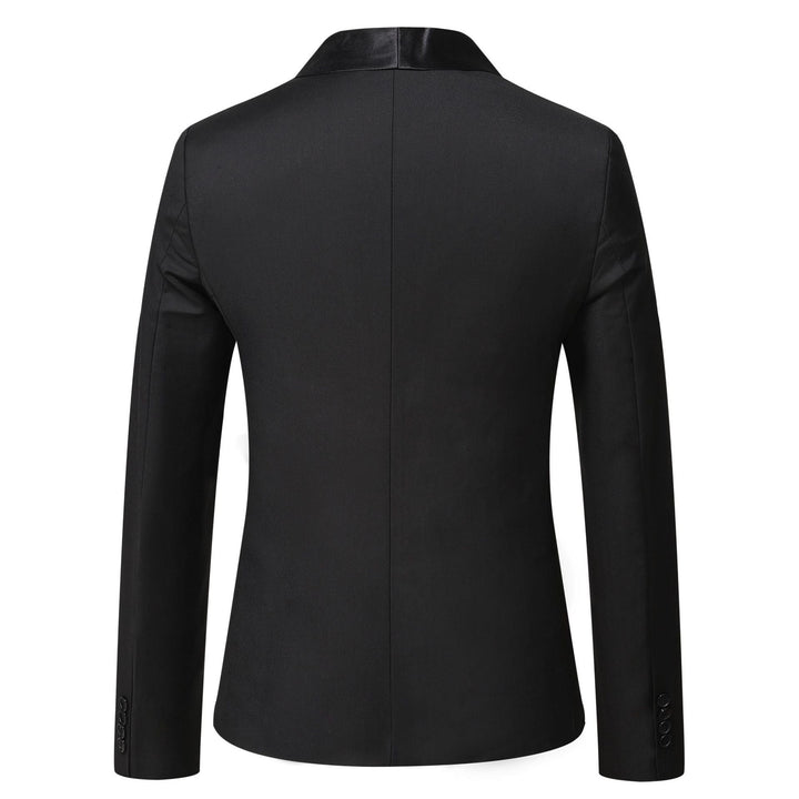Men's Elegant Tuxedo Blazer with Satin Shawl Lapel Lune London