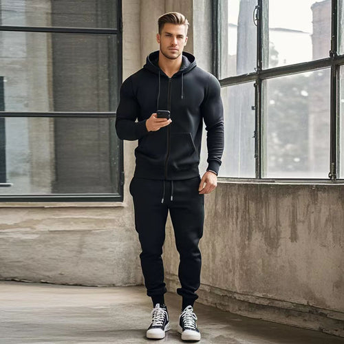 Men's sports tracksuit with functional zip pockets Amarae