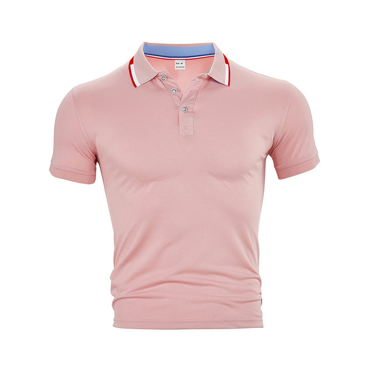 Men's polo shirt with modern cut and breathable structure Lune London